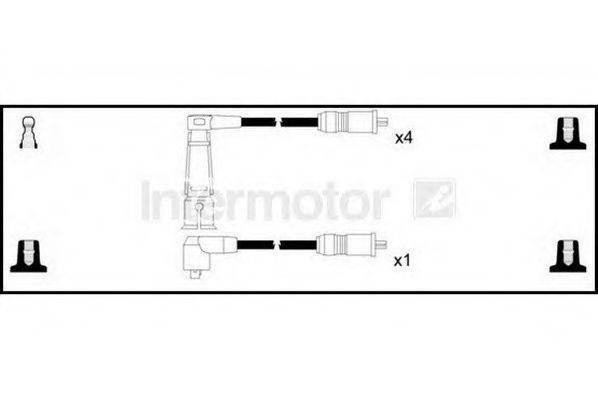 Комплект проводов зажигания 76236 STANDARD