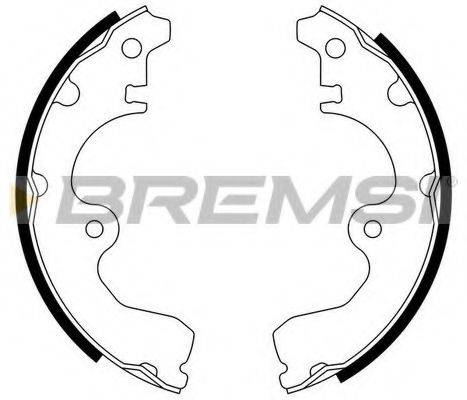 Комплект тормозных колодок GF0936 BREMSI