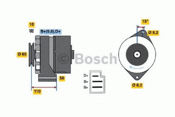 Генератор 0 986 030 610 BOSCH