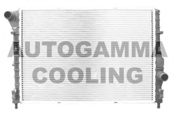 Радиатор, охлаждение двигателя 103676 AUTOGAMMA