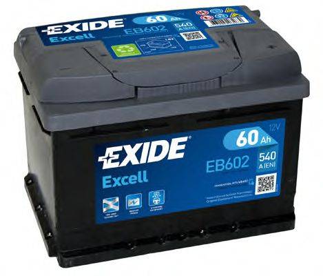 Стартерная аккумуляторная батарея EB602 EXIDE