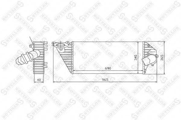 Теплообменник 10-40145-SX STELLOX