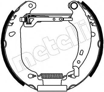 Комплект тормозных колодок 51-0098 METELLI