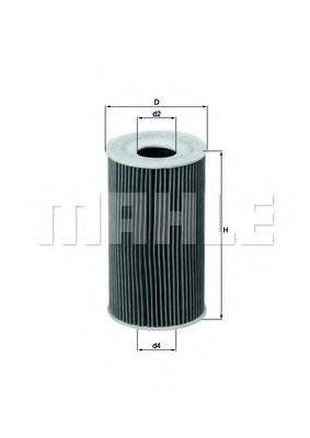 OX 128/1D KNECHT Фильтр масляный OX 128/1D KNECHT