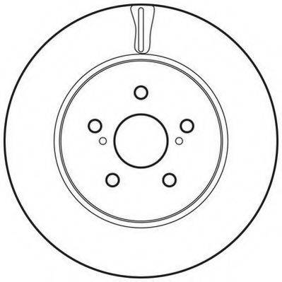 Тормозной диск 562824JC JURID