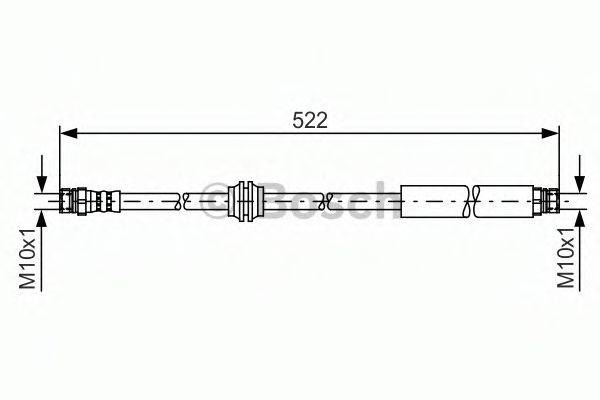 Тормозной шланг 6T47946 LPR