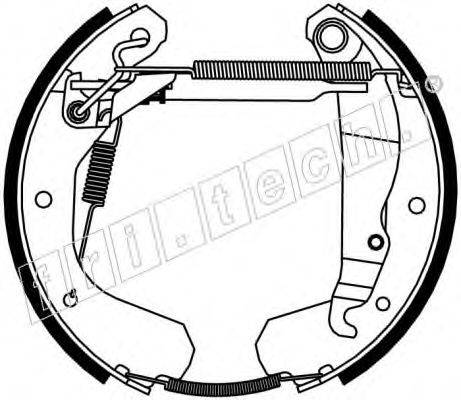 Комплект тормозных колодок 16038 fri.tech.