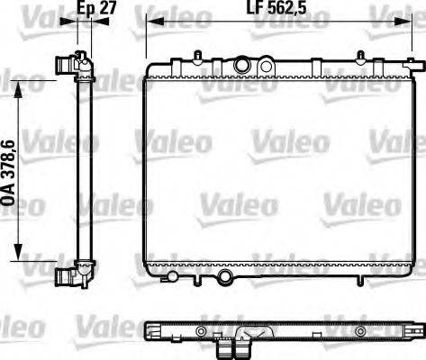 Теплообменник 732744 VALEO