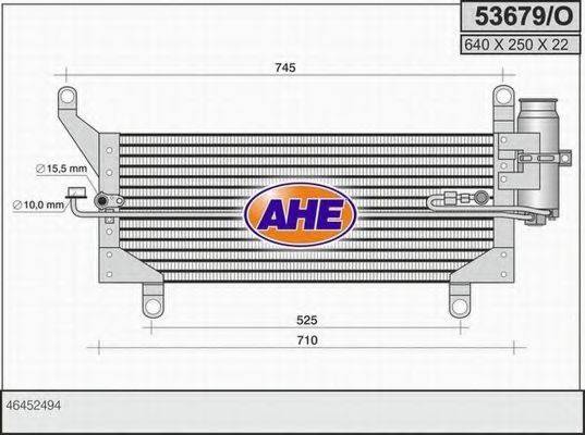 Конденсатор, кондиционер 53679/O AHE