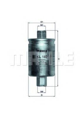 KL 182 KNECHT Фильтр топливный KL 182 KNECHT