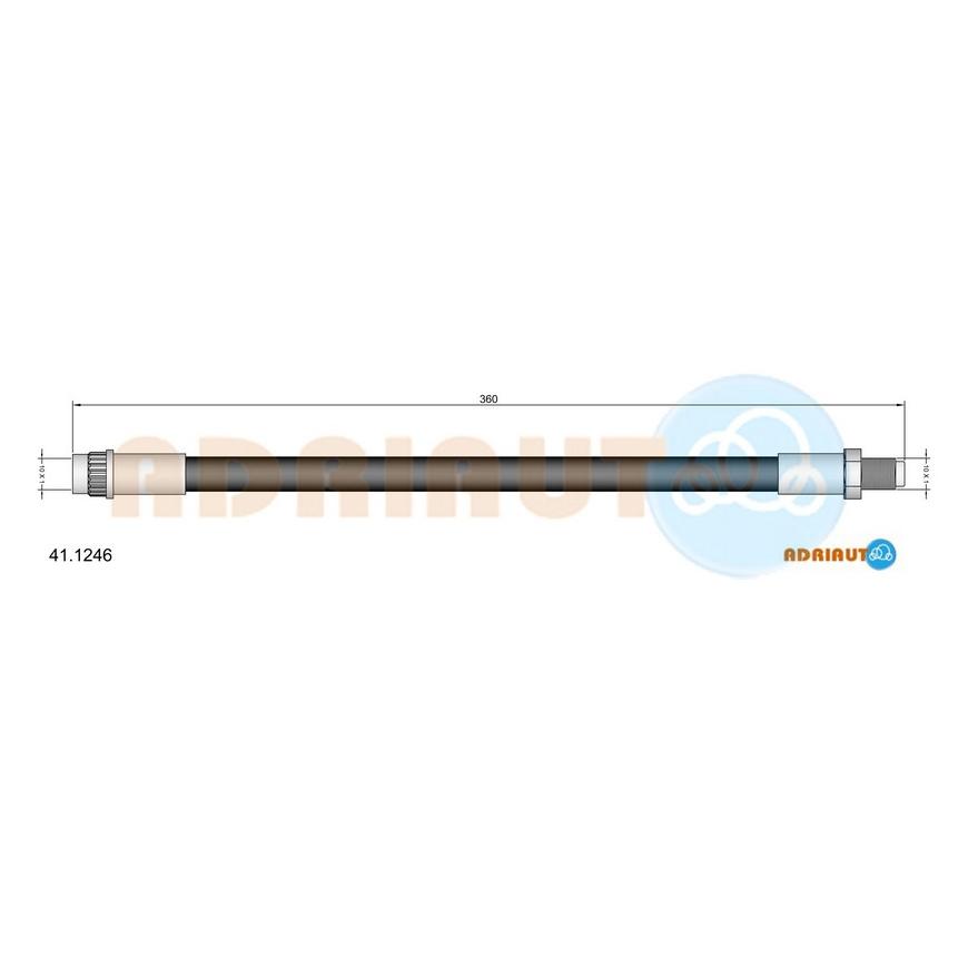 Тормозной шланг 41.1246 ADRIAUTO