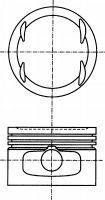 Поршень 87-116100-00 NURAL