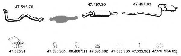 Система выпуска ОГ 472025 EBERSPACHER