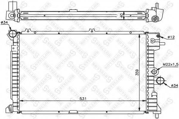 Теплообменник 10-25226-SX STELLOX