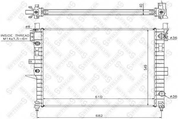 Теплообменник 10-25934-SX STELLOX