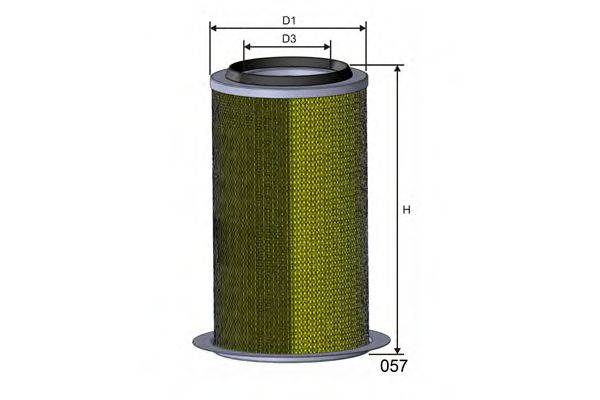 Фильтр воздушный R285 MISFAT