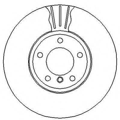 Тормозной диск 562397J JURID