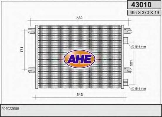 Конденсатор, кондиционер 43010 AHE