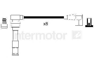 Комплект проводов зажигания 76247 STANDARD