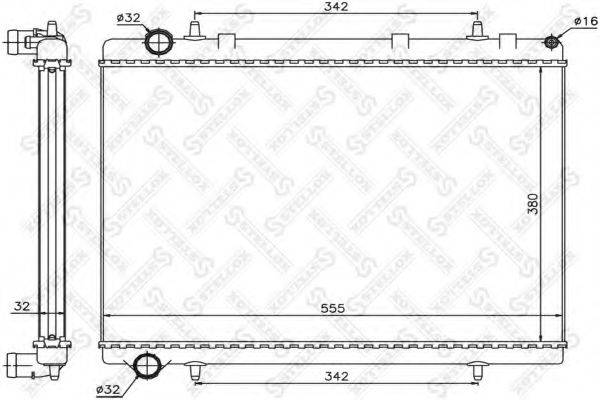 Теплообменник 10-26121-SX STELLOX