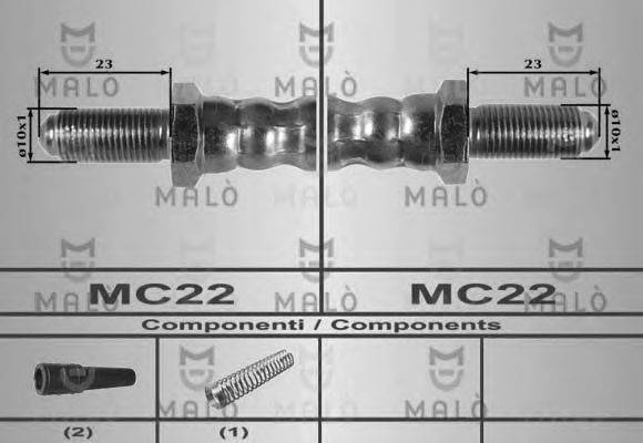 Тормозной шланг 80269 MALO