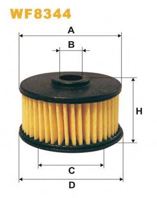 Рисунок WF8344 WIX FILTERS