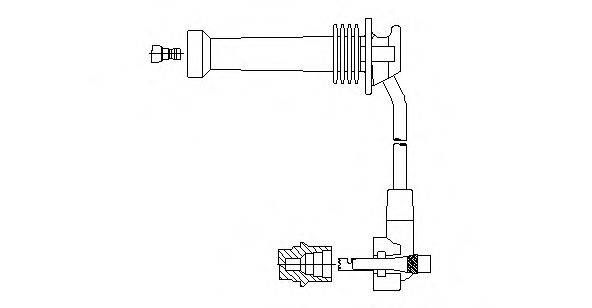 Провод зажигания 813/15 BREMI