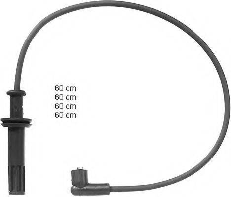 Комплект проводов зажигания ZEF1016 BERU