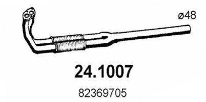 Труба выхлопного газа 24.1007 ASSO