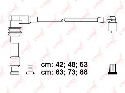 Комплект проводов зажигания SPC5917 LYNXauto