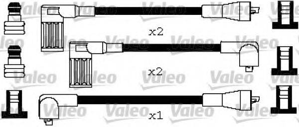 Комплект проводов зажигания 346616 VALEO