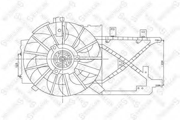 29-99269-SX STELLOX Вентилятор 29-99269-SX STELLOX