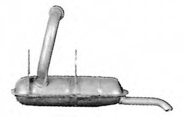 Глушитель выхлопных газов конечный 27.12.00 IMASAF
