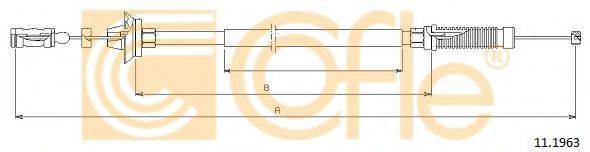 Тросик газа 11.1963 COFLE