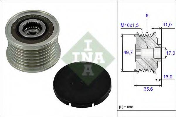 Механизм свободного хода 0 122 1AA 5L0 BOSCH