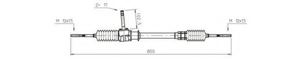 Рулевой механизм FI4103 GENERAL RICAMBI