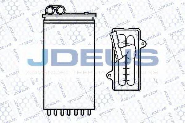 Теплообменник, отопление салона 221V04 JDEUS