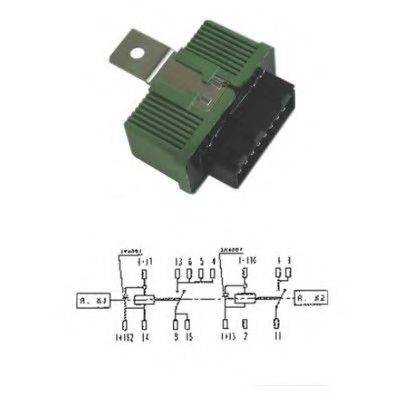 Реле, топливный насос 7240130 HOFFER