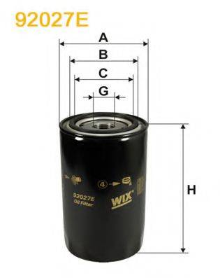 Фильтр масляный 92027E WIX FILTERS