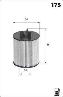 Фильтр топливный ELG5339 MECAFILTER