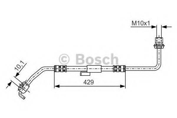 Тормозной шланг 1 987 476 511 BOSCH