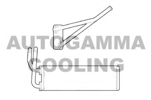 Теплообменник, отопление салона 105893 AUTOGAMMA