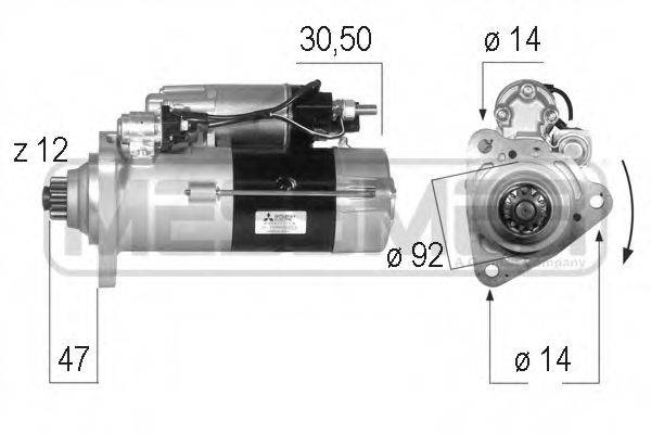 Стартер 220575 MESSMER