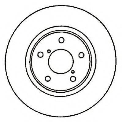 Тормозной диск 561648J JURID