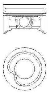 Поршень 87-307107-20 NURAL