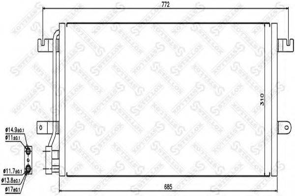 Конденсатор 10-45543-SX STELLOX