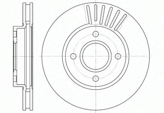 Тормозной диск F1421V LPR