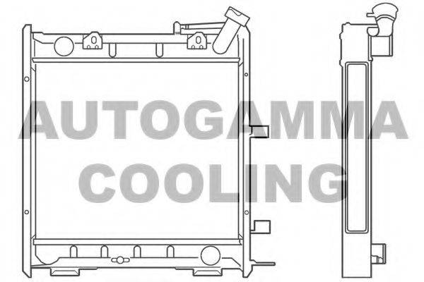 Теплообменник 100177 AUTOGAMMA