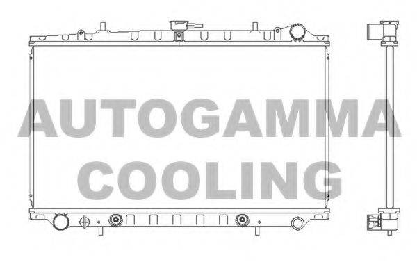 Теплообменник 102208 AUTOGAMMA