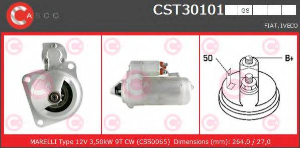 Стартер CST30101GS CASCO